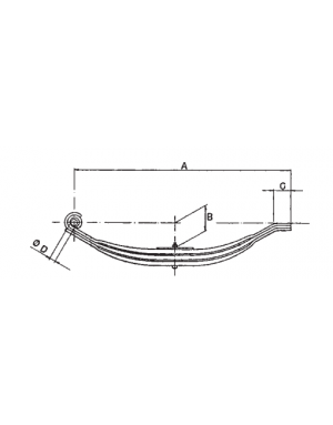 BALLESTA SEMIPARABOLICA 70...