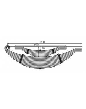 BALLESTAS 6000 KG. 14+7 HOJAS