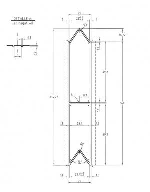 BARRA LATERAL 140 X 26...