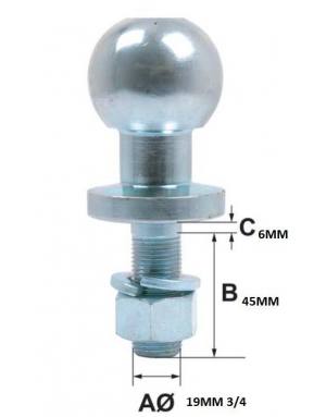 BOLA D.50 CON ROSCA 3/4...