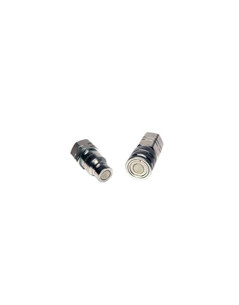 ENCHUFE RAPIDO CARA PLANA A13 3/4" ROSCA MACHO