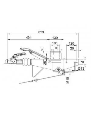 ENGANCHE C/F RECTO DE 1600...