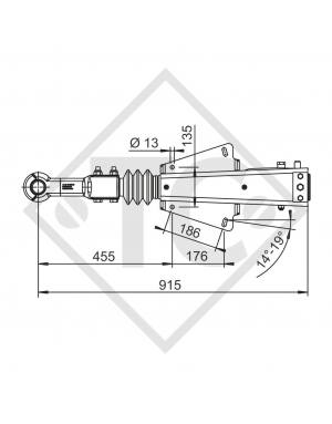 ENGANCHE C/F V 4400 KG. DIN...