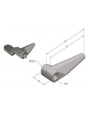 F. HEMBRA 12m/m H-9 S/ ZINCAR
