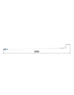 MANIVELA DE 200 cm. BLANCA