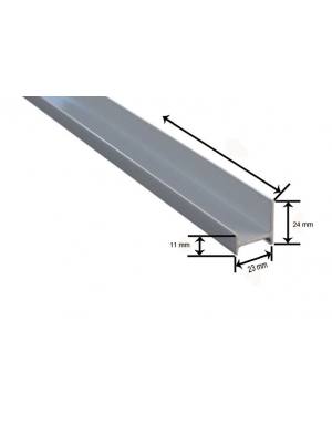 PERFIL RIEL CORTINA BLANCO 6M
