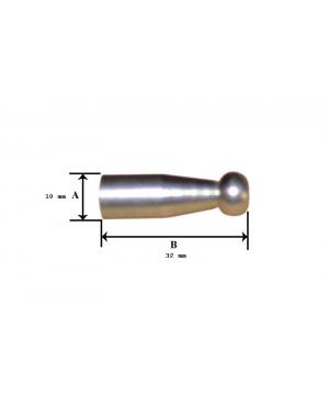PIVOTE CUERDA ACERO INOX.