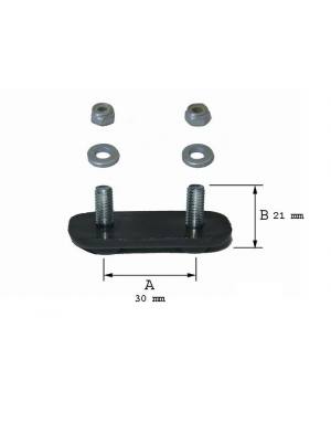 PLAQUITA 6X15 PLASTICO...