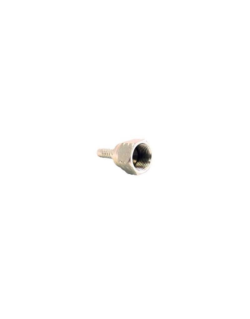 RACOR PRENSAR TUERCA LOCA 3/4" ROSCA 1/2" MANGUERA JIC