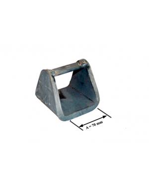 SOPORTE BALLESTA RESBALON D.70
