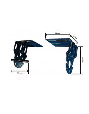 SOPORTE DE TOLDO DOBLE PUNTO
