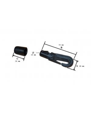 TERMINALES PVC 8mm