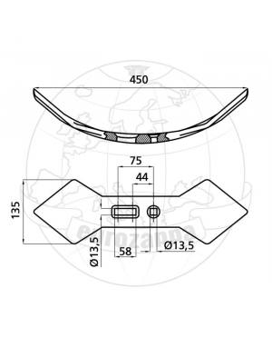 REJA VIBRO ESPIRAL 577 BORO...