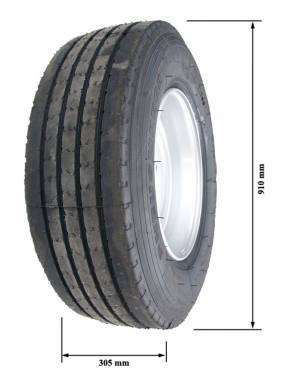 RUEDA 305/70 R19.5 ATQ.161...