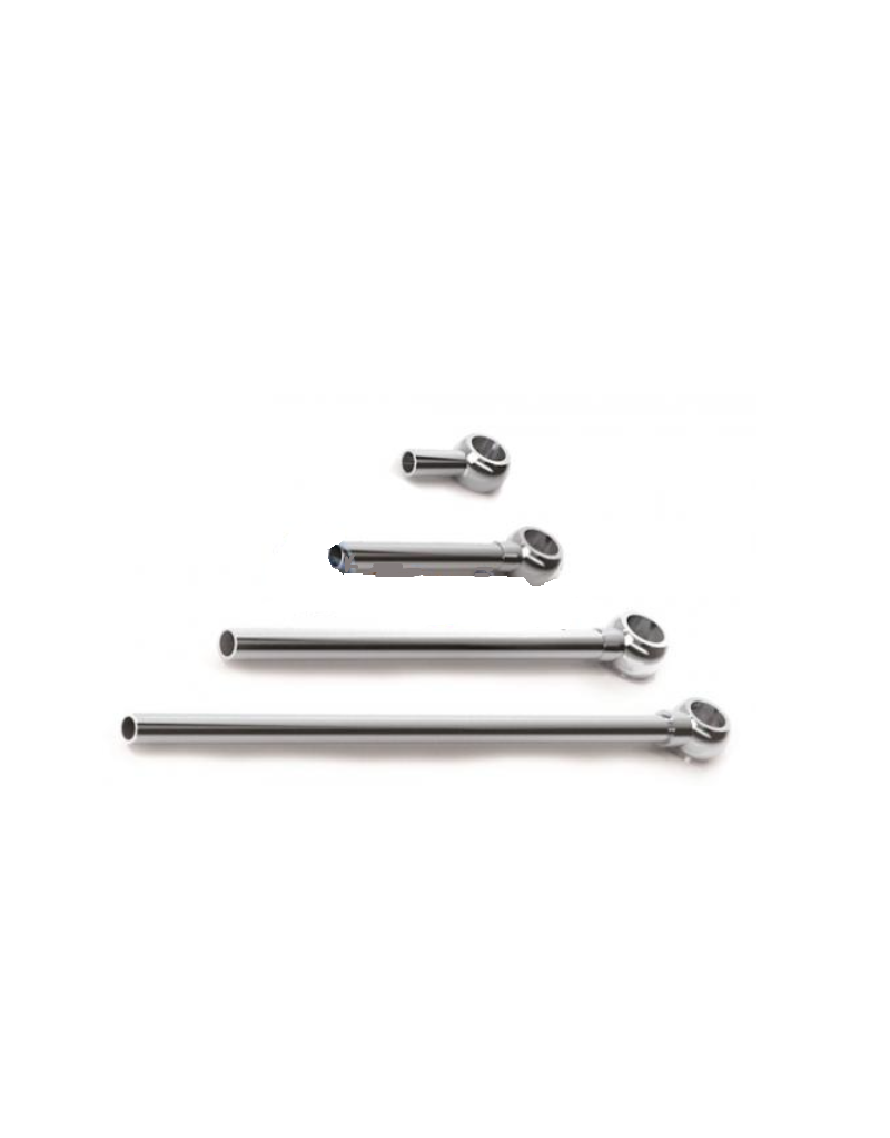 ESFERICO CORTO 3/8" CON TUBO Ø12 L40mm